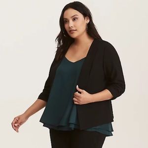 Torrid Green Matte Satin Swing Cami